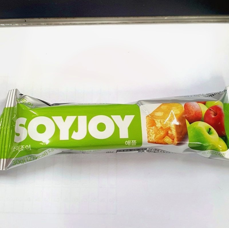SOYJOY 애플 맛 포장 앞면